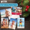 Better Office Products Premium Glossy Photo Paper, 5 x 7 Inch, 100 Sheets, 200gsm, 100PK 32201